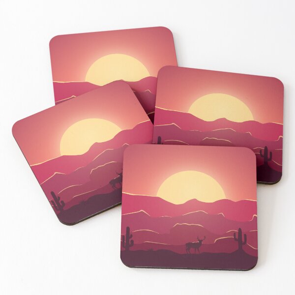 Item preview, The desert rocks in the Red Afternoon  designed and sold by Munsonlookfor.