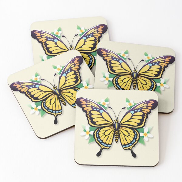 Item preview, Tribal Butterfly & Floral Tattoo Art Print designed and sold by tim tal.