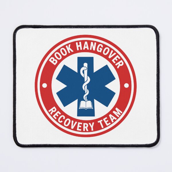 Item preview, Book Hangover Recovery Team designed and sold by Kaypower-Art.