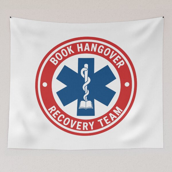 Item preview, Book Hangover Recovery Team designed and sold by Kaypower-Art.