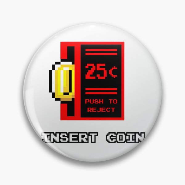 Item preview, Insert Coin Video Games Large designed and sold by NF Designs Studio DTF.