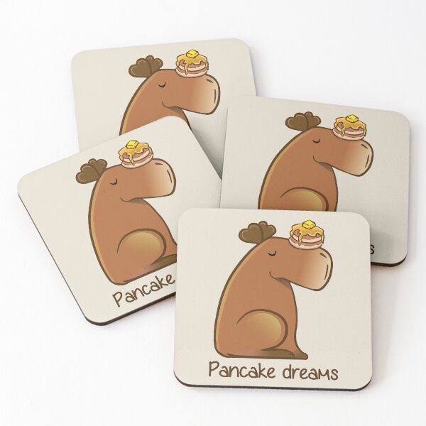 Item preview, Capybara pancake dreams designed and sold by Konopikyu.