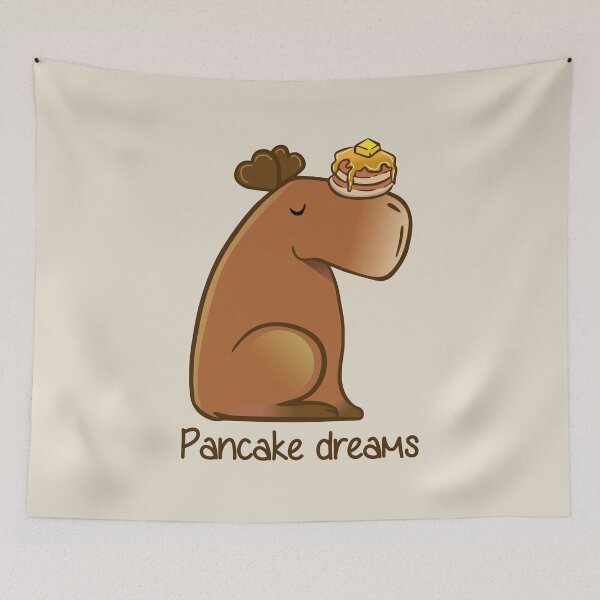 Item preview, Capybara pancake dreams designed and sold by Konopikyu.