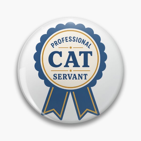 Item preview, Professional Cat Servant Blue Ribbon  designed and sold by pikes84.