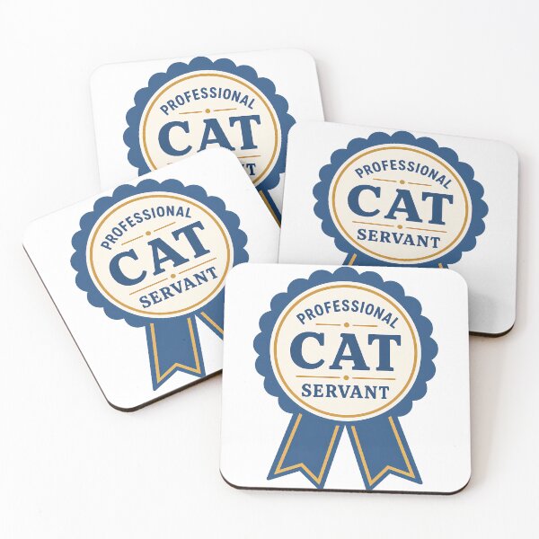 Item preview, Professional Cat Servant Blue Ribbon  designed and sold by pikes84.