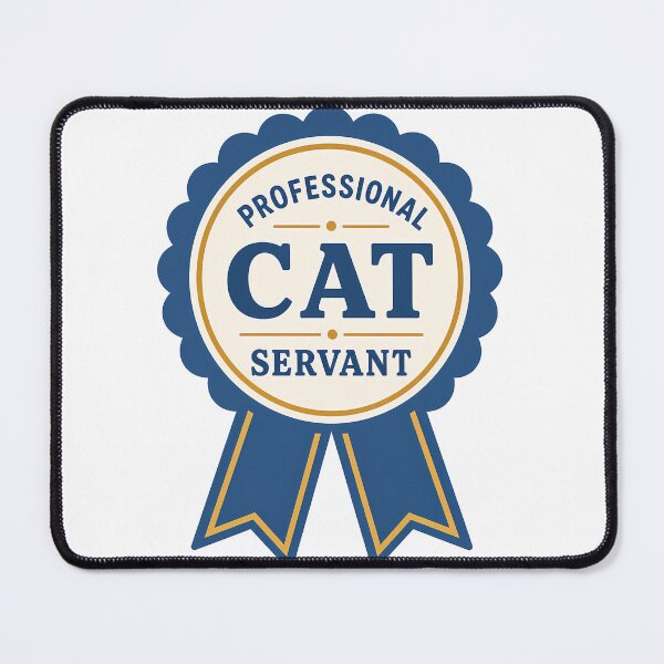 Item preview, Professional Cat Servant Blue Ribbon  designed and sold by pikes84.