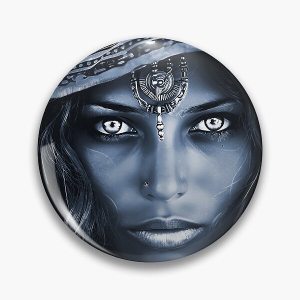 Item preview, Exotic Desert Woman In Blue-Cyan Digital Art designed and sold by DEC02.