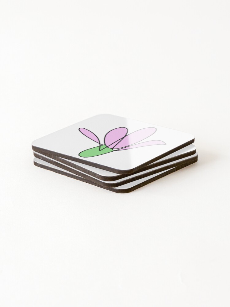 Thumbnail 4 of 5, Coasters (Set of 4), Spring designed and sold by Designhand.