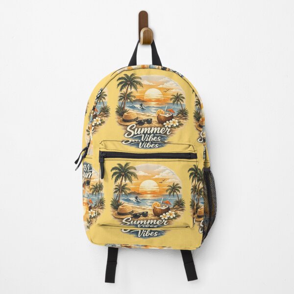 Artikelvorschau, Summer Vibes Tropical Sunset Beach Retro Design Vacation Surf Style. entworfen und verkauft von LunaPrintCo.