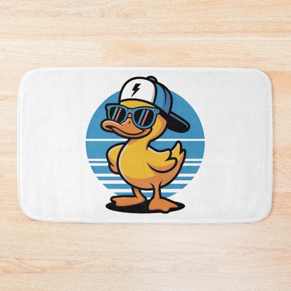 Item preview, The Cool Duck with a Cap and Sunglasses designed and sold by Ink And Inspire.