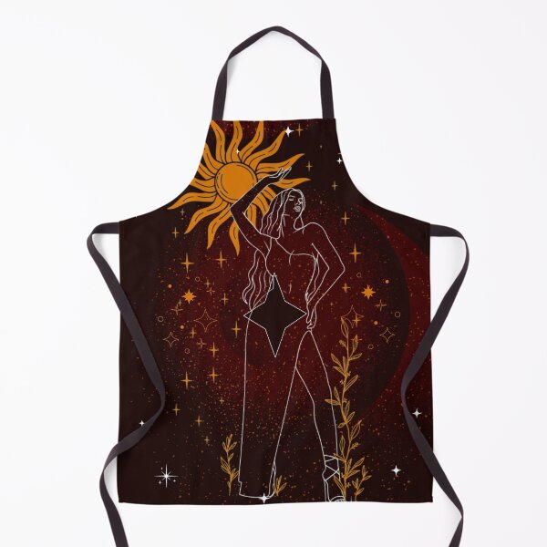Item preview, Goddess of the Sun - Celestial Tarot Witchy Line Art designed and sold by samahl_l.