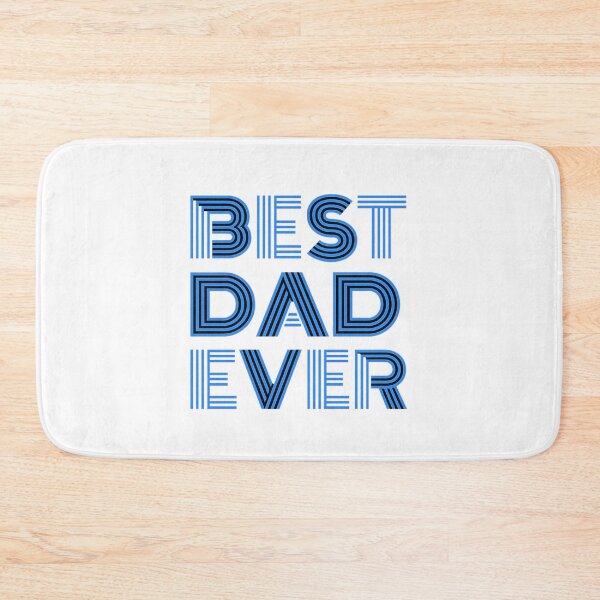Item preview, Best Dad Ever | Minimalist Retro Typography Design designed and sold by astersgraphics.