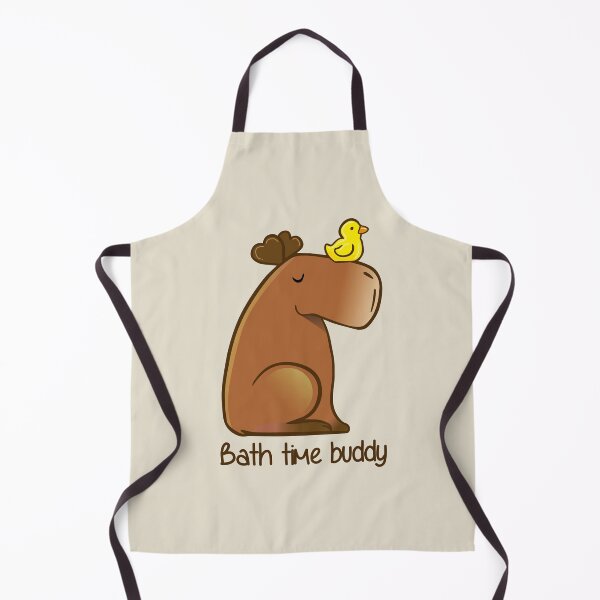 Item preview, Capybara bath time buddy designed and sold by Konopikyu.