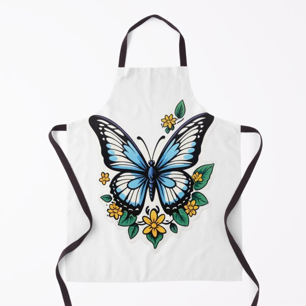 Item preview, Tribal Butterfly & Floral Tattoo Art Print designed and sold by tim tal.
