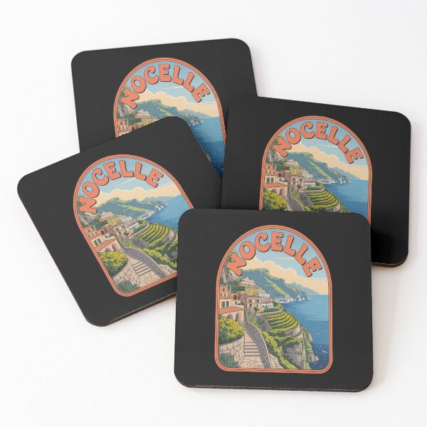 Item preview, Nocelle Positano Vintage Travel Sticker designed and sold by stickercuffs.