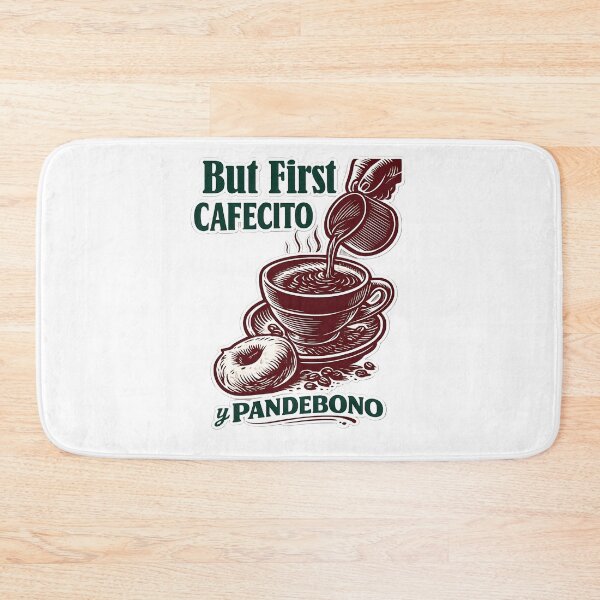 Item preview, But First Cafecito y Pandebono — Vintage Coffee Sketch | line art designed and sold by ColombianaShop.