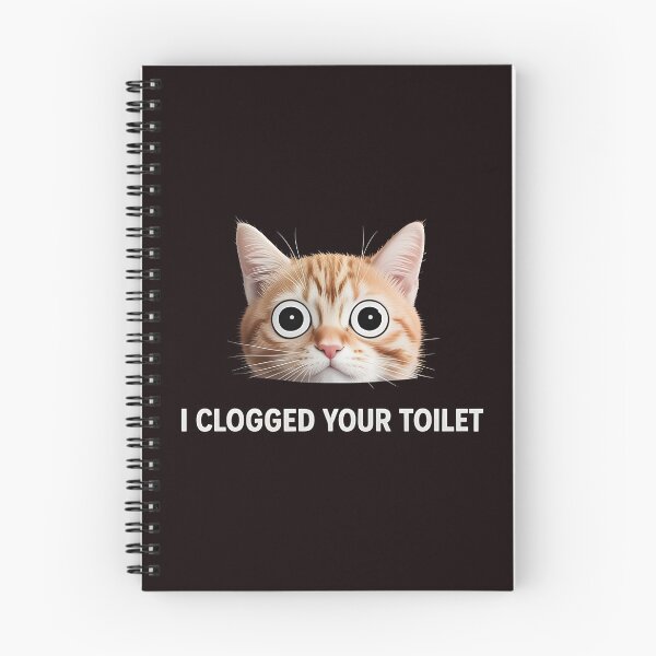 Item preview, I Clogged Your Toilet Funny Brainrot Alpha Wolf Meme Chaos designed and sold by Redgiant87x.