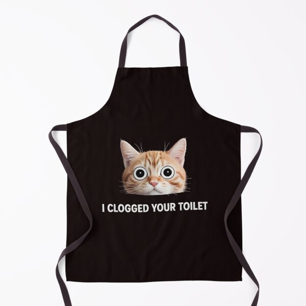 Item preview, I Clogged Your Toilet Funny Brainrot Alpha Wolf Meme Chaos designed and sold by Redgiant87x.