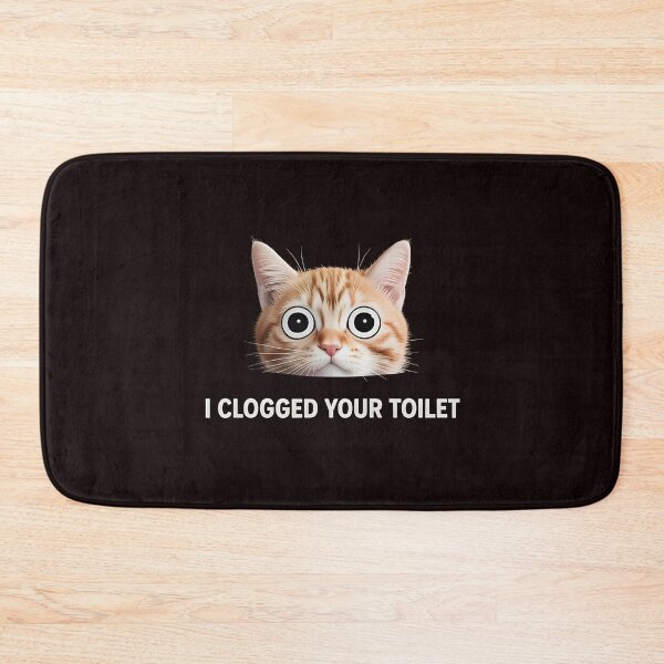 Item preview, I Clogged Your Toilet Funny Brainrot Alpha Wolf Meme Chaos designed and sold by Redgiant87x.