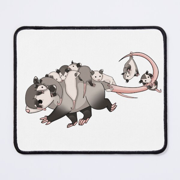 Item preview, Opossum Mom With Her Babies designed and sold by StudioSerpuntine.