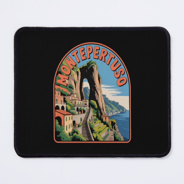 Item preview, Montepertuso Positano Vintage Sticker designed and sold by stickercuffs.