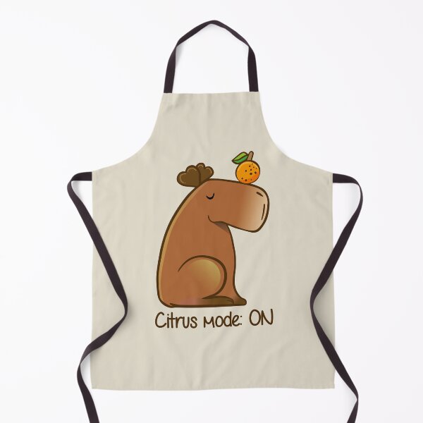 Item preview, Capybara citrus mode on designed and sold by Konopikyu.