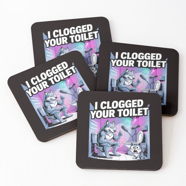 Item preview, I Clogged Your Toilet Funny Brainrot AI Baby Meme Inspired designed and sold by Redgiant87x.