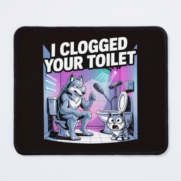 Item preview, I Clogged Your Toilet Funny Brainrot AI Baby Meme Inspired designed and sold by Redgiant87x.