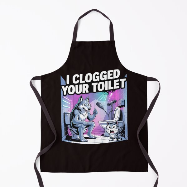 Item preview, I Clogged Your Toilet Funny Brainrot AI Baby Meme Inspired designed and sold by Redgiant87x.