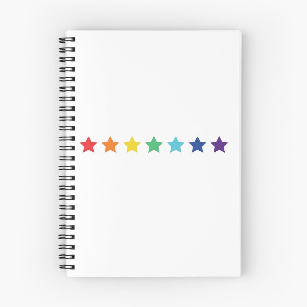 Item preview, Minimalist Rainbow Stars Row - Horizontal Colorful Celestial Line Art designed and sold by SolutionsArt.