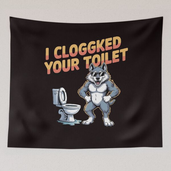 Item preview, I Clogged Your Toilet Funny Brainrot Viral Meme Humor for Gen Z designed and sold by Redgiant87x.