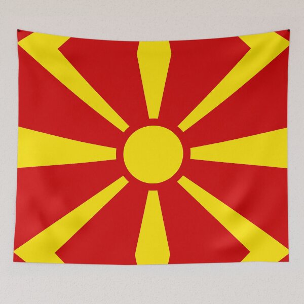 Item preview, Flag Of North Macedonia MK designed and sold by shitpostee.