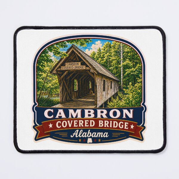 Item preview, Cambron Covered Bridge sticker designed and sold by gotucoveredart.
