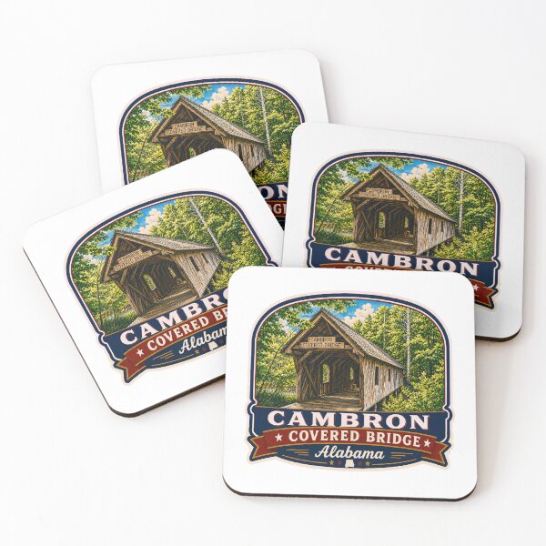 Item preview, Cambron Covered Bridge sticker designed and sold by gotucoveredart.