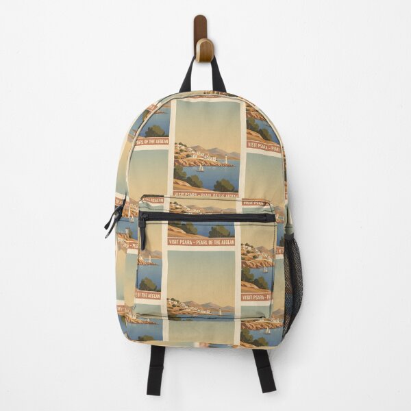 Item preview, Psara Greece, Greek Island Vintage Travel Tourism designed and sold by TravelersGems.