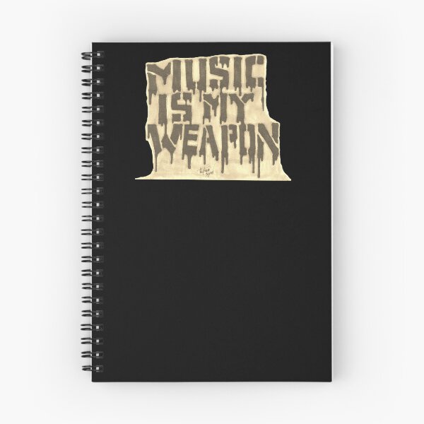 Item preview, Graffiti Music Is My Weapon Sepia Variant designed and sold by Grimmlar.