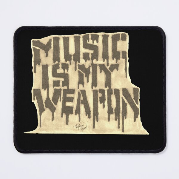 Item preview, Graffiti Music Is My Weapon Sepia Variant designed and sold by Grimmlar.
