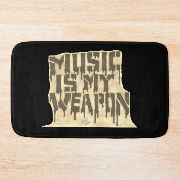 Item preview, Graffiti Music Is My Weapon Sepia Variant designed and sold by Grimmlar.