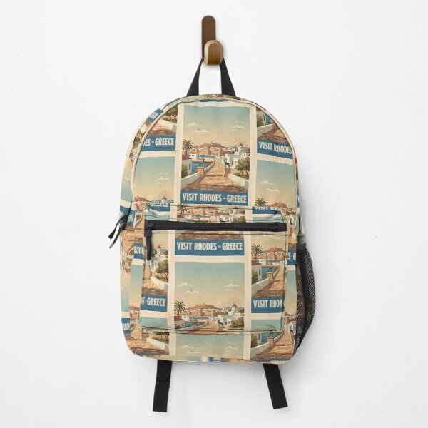 Item preview, Rhodes Greece, Greek Island Vintage Travel Tourism designed and sold by TravelersGems.