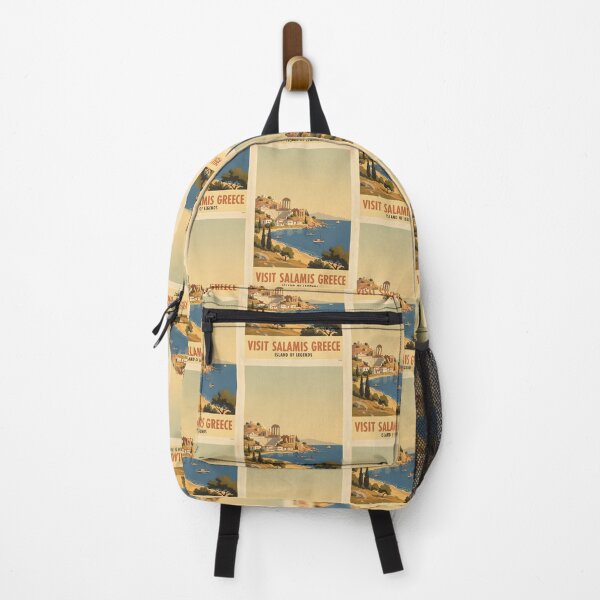 Item preview, Salamis Greece, Greek Island Vintage Travel Tourism designed and sold by TravelersGems.