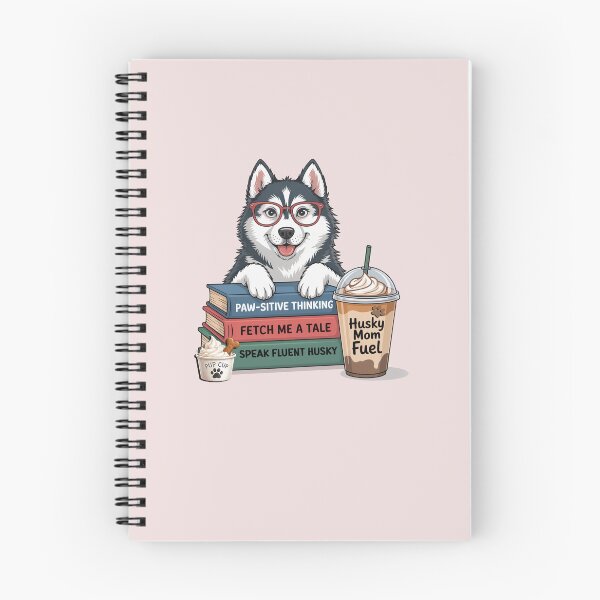 Item preview, Husky Mom Fuel - Book Lover Siberian Husky designed and sold by Cute & Sassy Custom Gifting Boutiques.