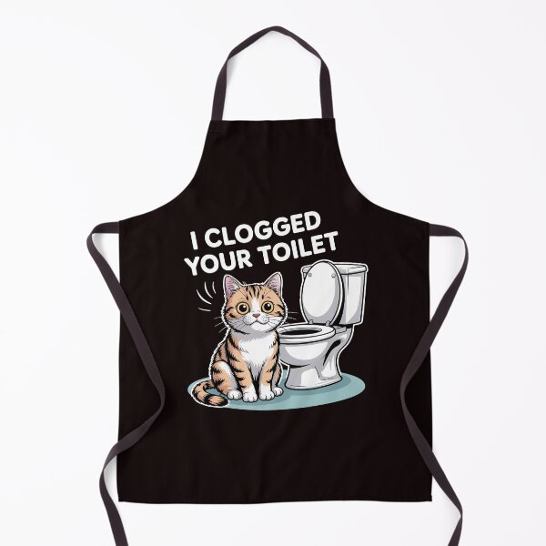 Item preview, I Clogged Your Toilet Funny Brainrot Absurd Meme Quote for Meme Lovers designed and sold by Redgiant87x.