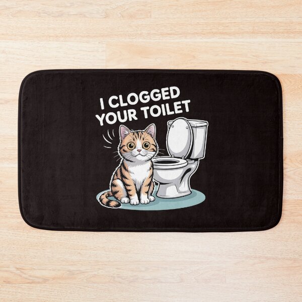 Item preview, I Clogged Your Toilet Funny Brainrot Absurd Meme Quote for Meme Lovers designed and sold by Redgiant87x.