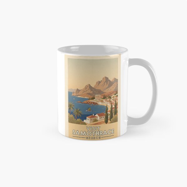 Item preview, Samothrace Greece, Greek Island Vintage Travel Tourism designed and sold by TravelersGems.
