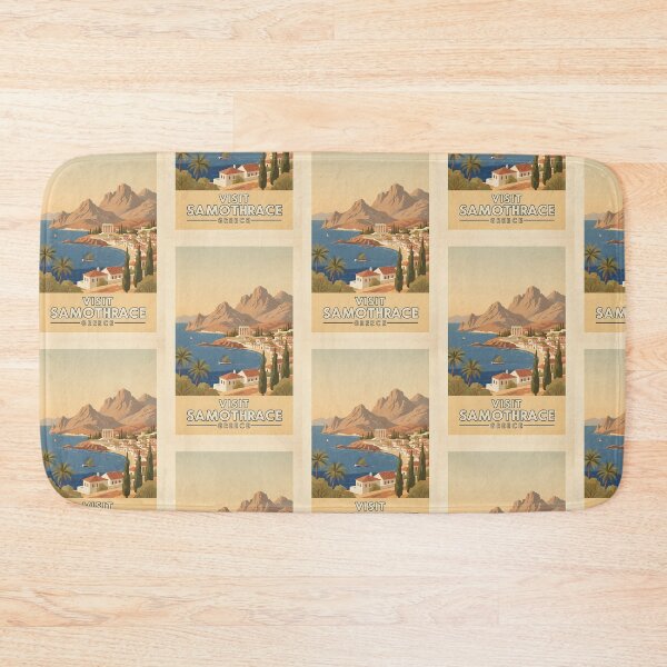 Item preview, Samothrace Greece, Greek Island Vintage Travel Tourism designed and sold by TravelersGems.