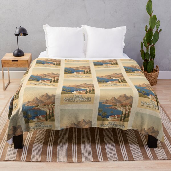 Item preview, Samothrace Greece, Greek Island Vintage Travel Tourism designed and sold by TravelersGems.