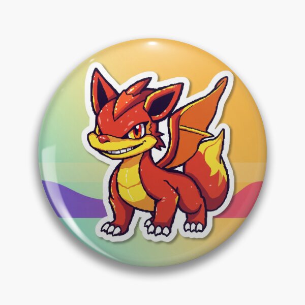 Artikelvorschau, Drache im Pixelstil entworfen und verkauft von Aibymark.