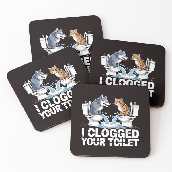 Item preview, I Clogged Your Toilet Funny Brainrot Cursed Humor Meme Graphic designed and sold by Redgiant87x.