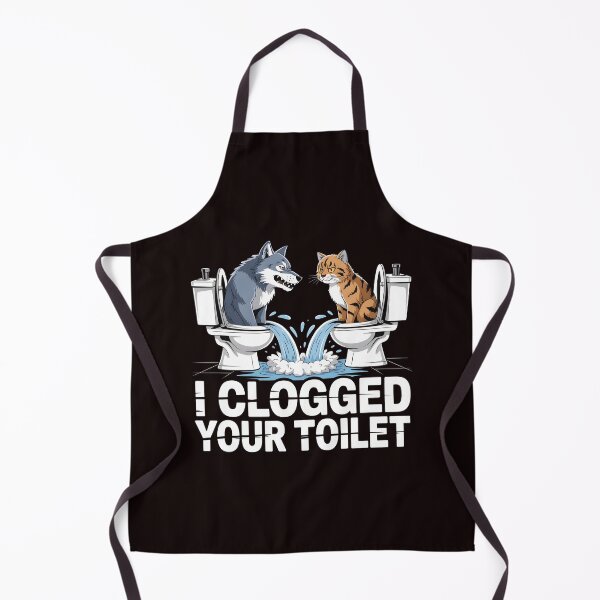 Item preview, I Clogged Your Toilet Funny Brainrot Cursed Humor Meme Graphic designed and sold by Redgiant87x.