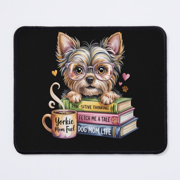 Item preview, Yorkshire Terrier Yorkie Mom Fuel - Book Lover Yorkshire Terriers designed and sold by Cute & Sassy Custom Gifting Boutiques.